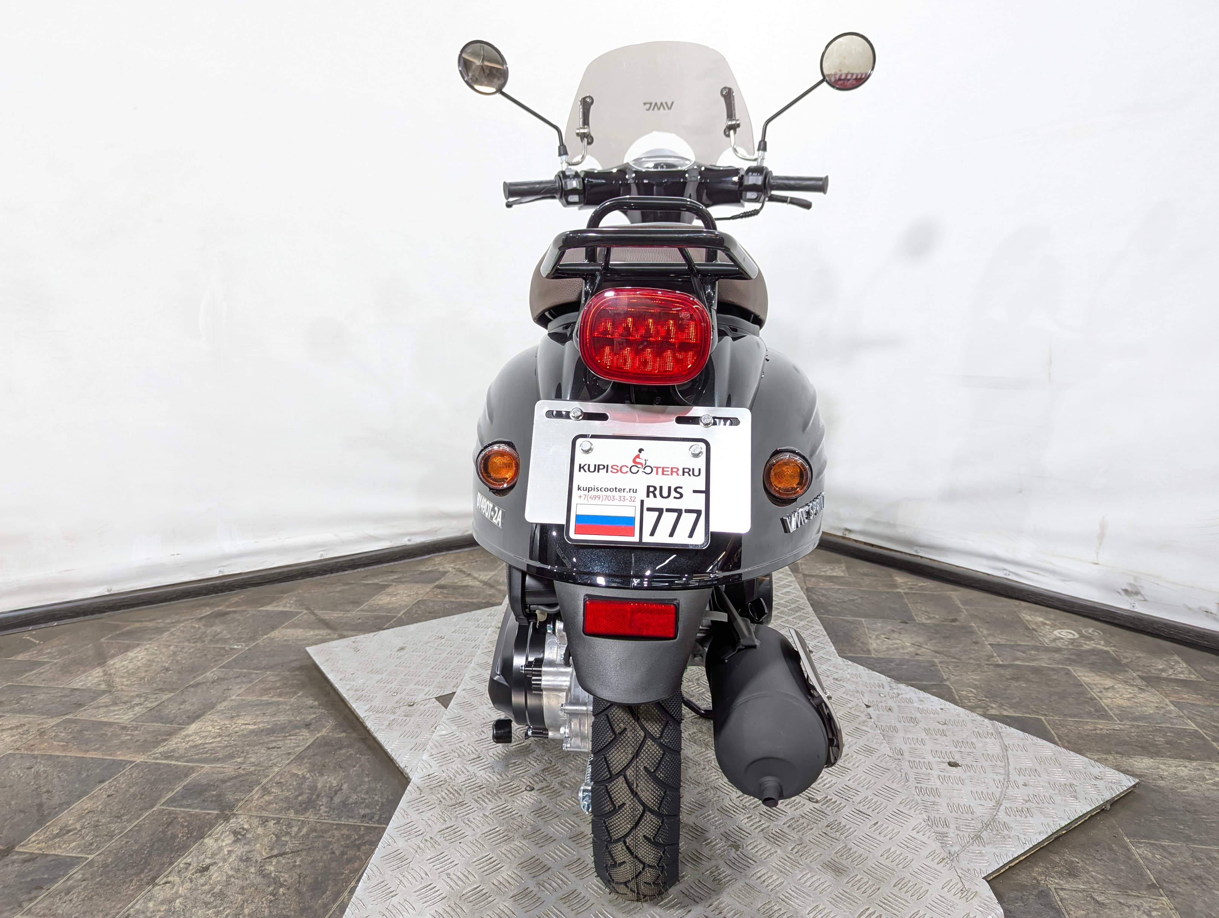 Скутер VMC (Vento) SPRINT (49/125cc) черный глянцевый